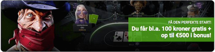 Spil Poker og kom med til Unibet Open Prøv poker hos Unibet