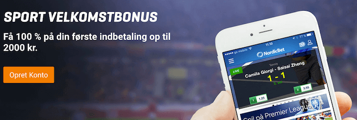 NordicBet Bonus på 2.000 kroner NordicBet Bonus 2017