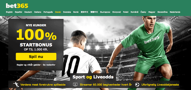 bet365 bookmaker i Danmark bet365 bookmaker i Danmark