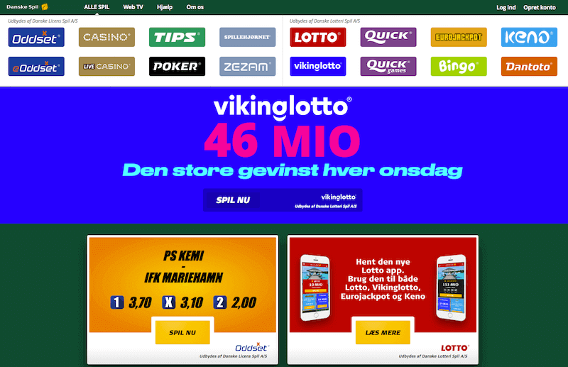 Danske Spil Bookmaker Danske Spil Bookmaker