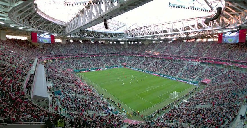 Krestovsky Stadion i Skt. Petersborg Krestovsky Stadion i Skt. Petersborg