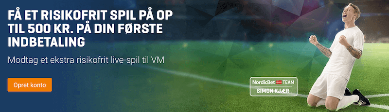 NordicBet bonus på 600 kroner NordicBet Bonus