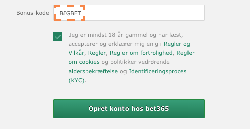 Bet365 bonuskode bet365 bonuskode til mobil