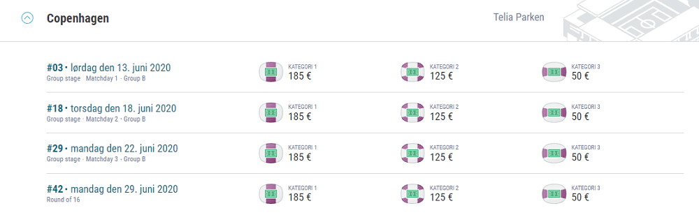 Billetpriser for EM [BONUS operateur=
