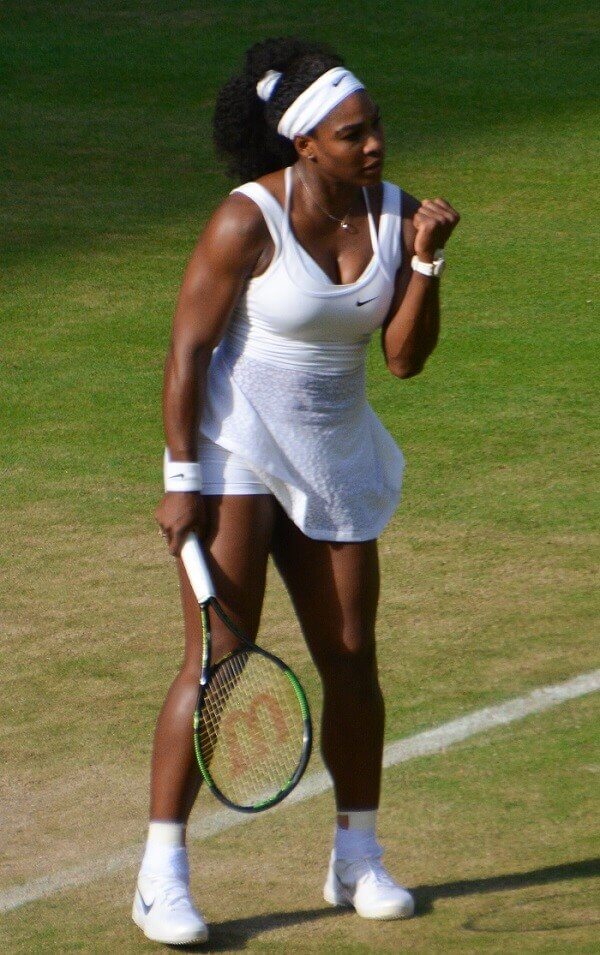 Serena Williams ved Wimbledon 2015 Serena Williams