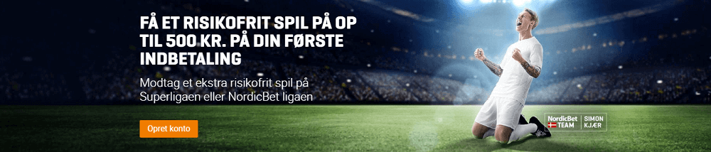 NordicBet bonus på 600 kroner NordicBet Bonus