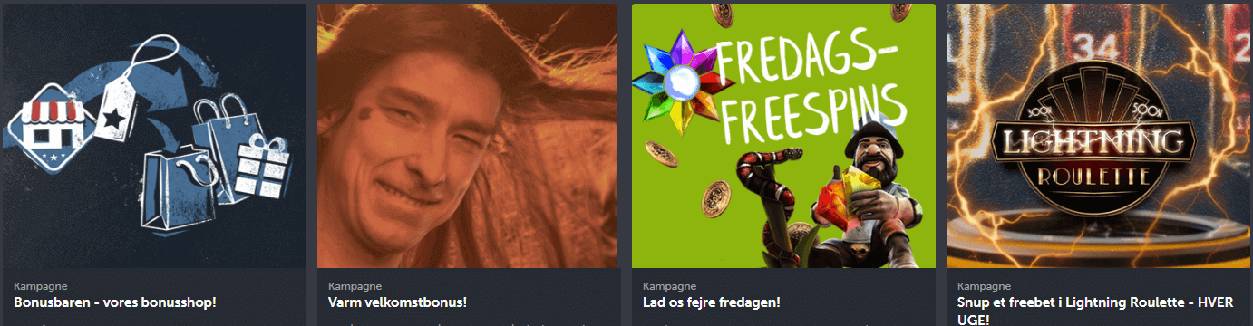 Der er altid aktuelle ComeOn kampagner ComeOn kampagner