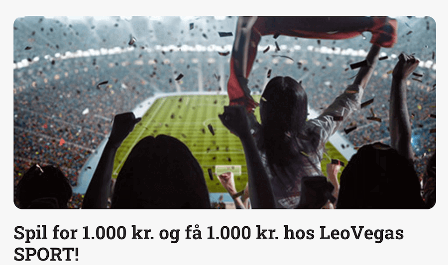 Leovegas sport bonus