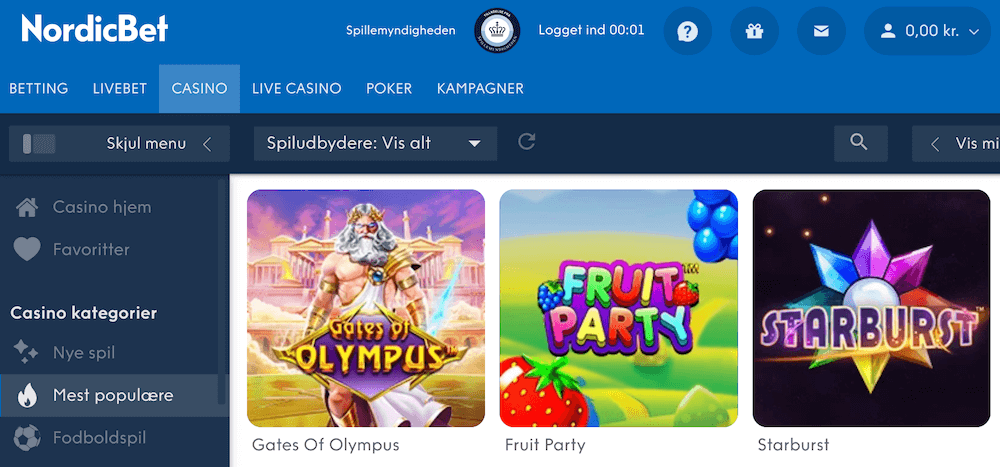 Nordicbet casino