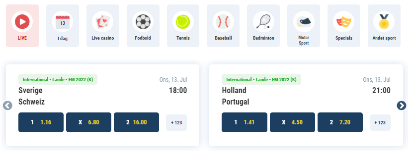 Bet25 odds