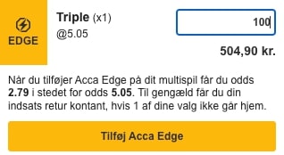 Betfair acca edge