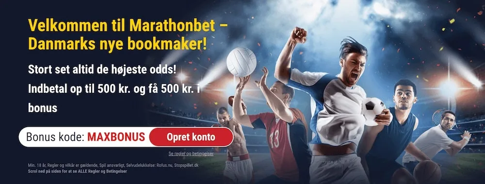 Marathonbet bonus med bonuskode