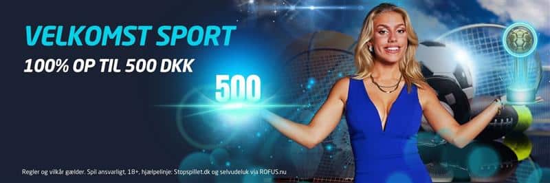 Jackpotbet velkomstbonus sport